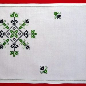 Mantel individual y servilleta "R. Valencia" Artesanía de Lagartera Hecho a mano